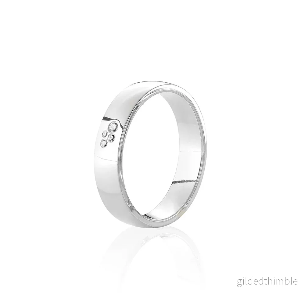 Vigselring Charlie 18k vitguld Vigselring Charlie 18k vitguld