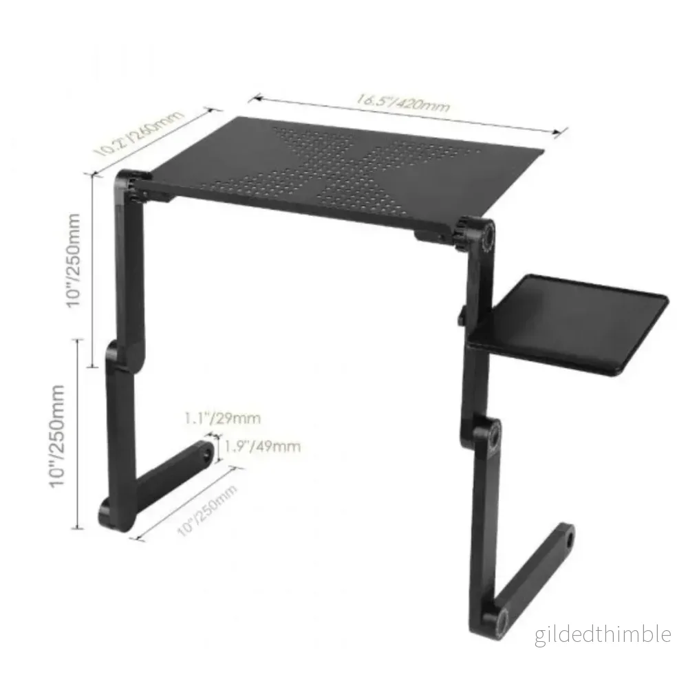 Justerbart Laptop Stativ med Ventilation - Bild 2