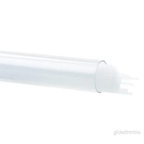 Bullseye Reactive White Opaque Stringer 0009-0107,1mm