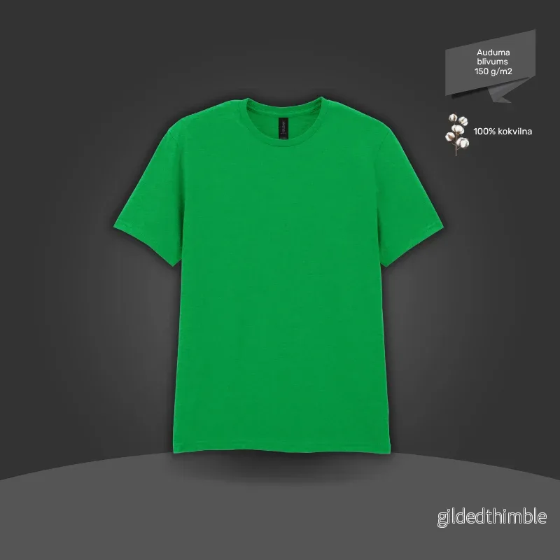 Pamata T-krekls | 150 g/m² | Koši zaļš Pamata T-krekls | 150 g/m² | Koši zaļš