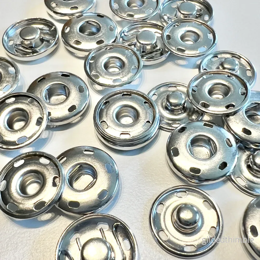 Tryck-knapp 1 stycken – 19 mm. i diameter