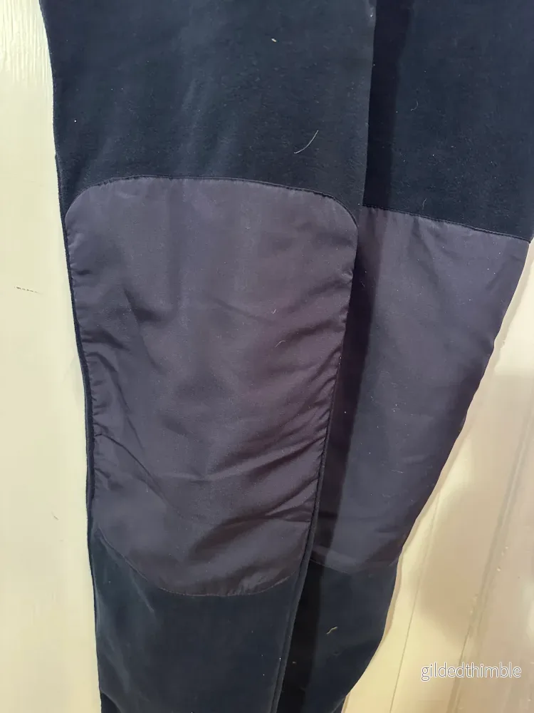 Fleece hängselbyxor i stl XL - Bild 3
