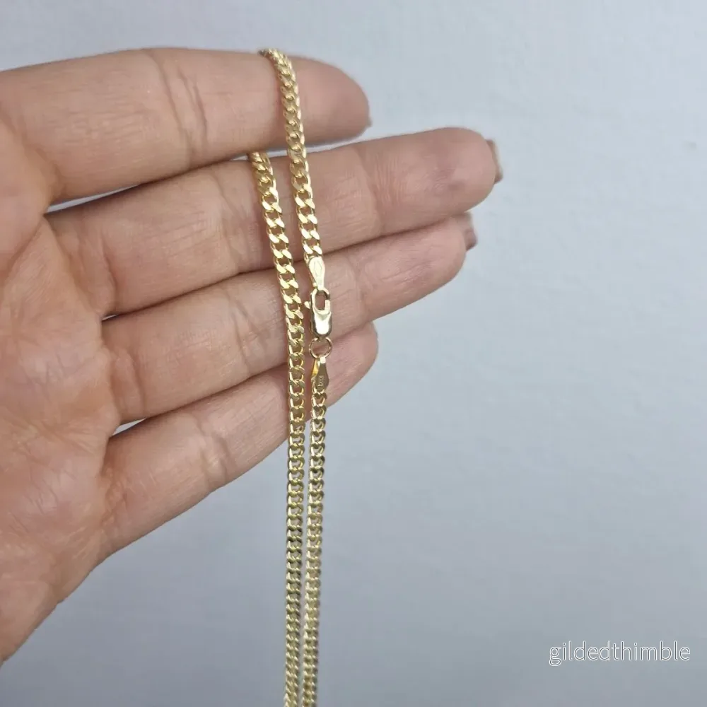 Guldkedja – Pansar Bredd 2,8mm