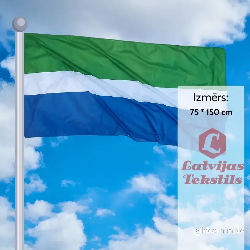 Lībiešu (līvu) karogs fasādei un mastam | 75 * 150 cm