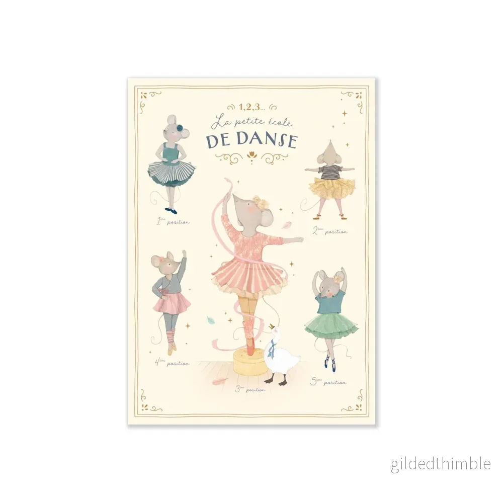 La Petite Ecole de Danse 50×70