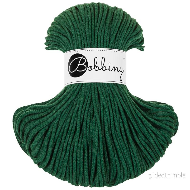 PINE GREEN Junior 3 mm. mjukt bomullssnöre PINE GREEN Junior 3 mm. mjukt bomullssnöre