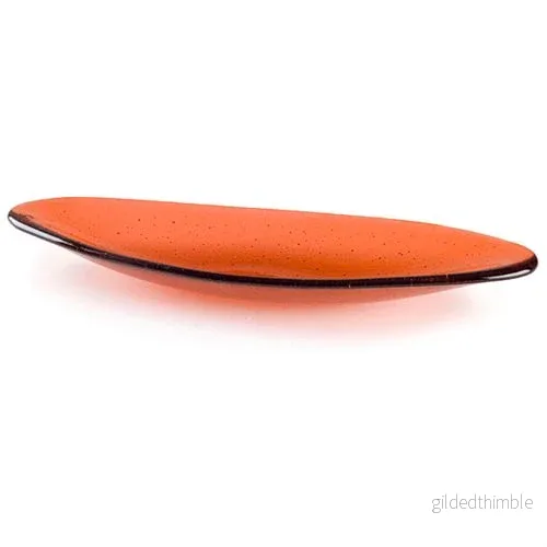 Form Djupt ovalt fat, 27 x 11 cm. - Bild 2