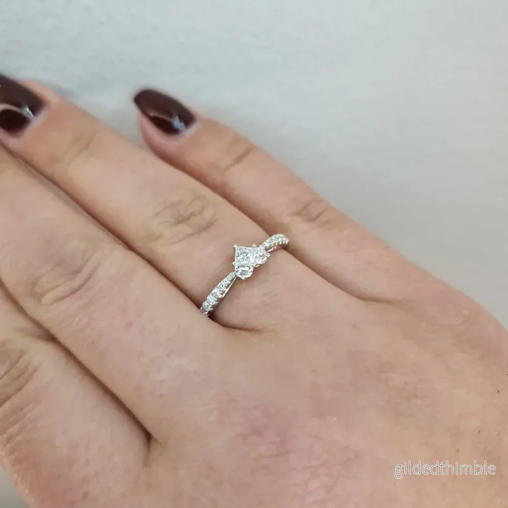 Diamantring Fredrika 18k guld