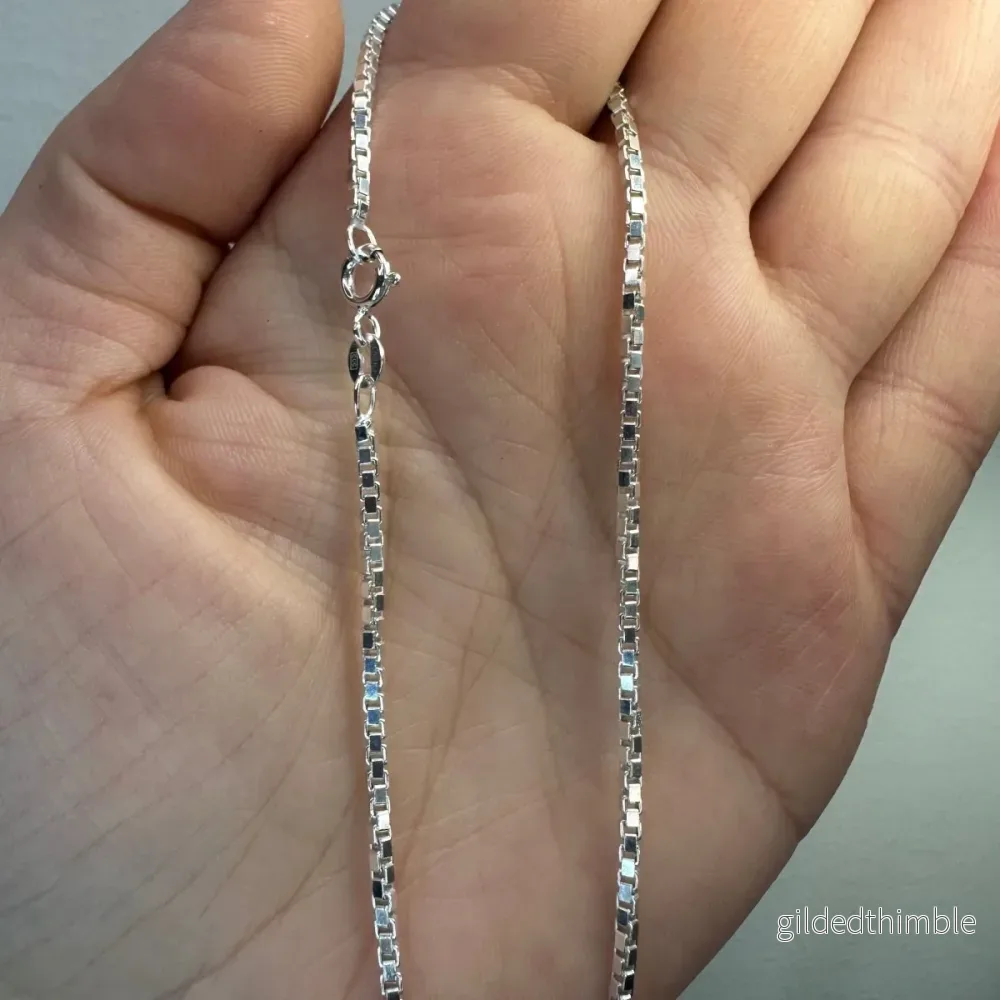 Venezialänk silver 1,8mm