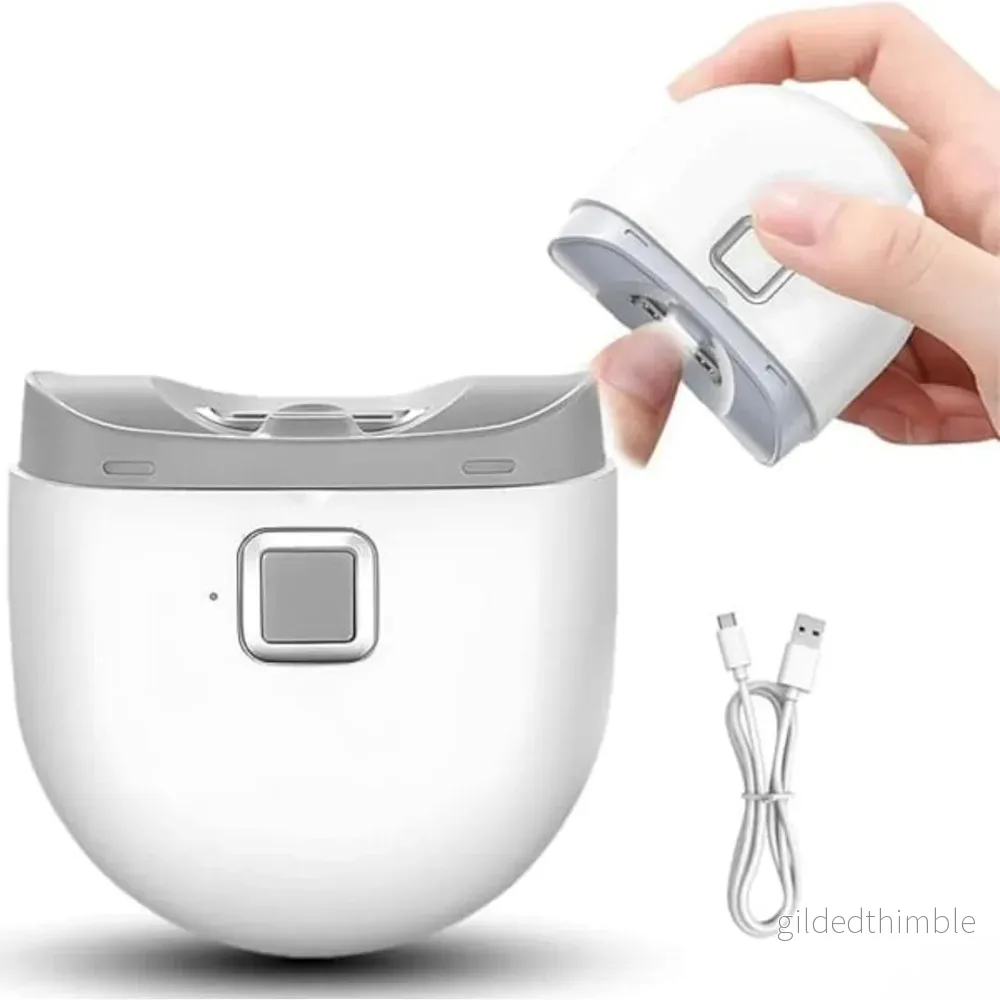 Elektrisk Nagelklippare med LED-ljus