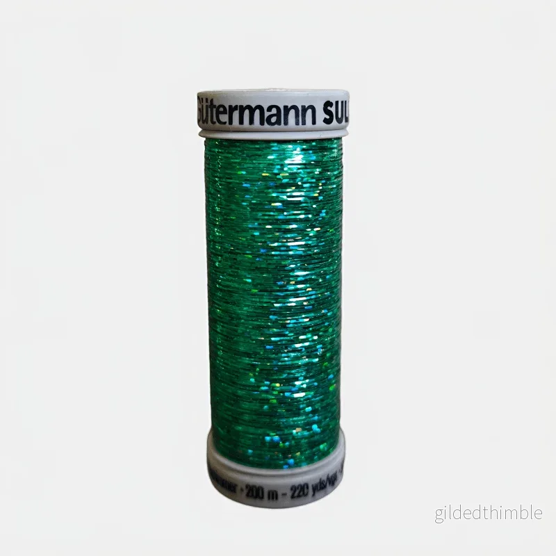 Gütermann Glittertråd 200m - Premium Polyeten för Broderi & Dekoration ✨ - Bild 2
