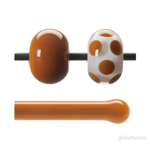 Bullseye Burnt Orange Opaque 0329-0576 Bullseye Burnt Orange Opaque 0329-0576
