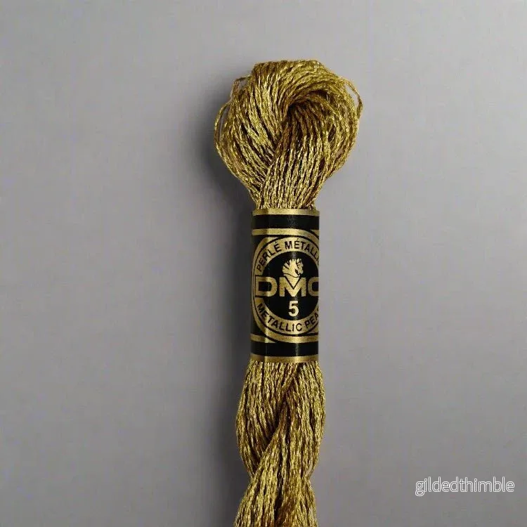 Pärlgarn Metall - Metalliskt Broderigarn 5g. - Bild 2