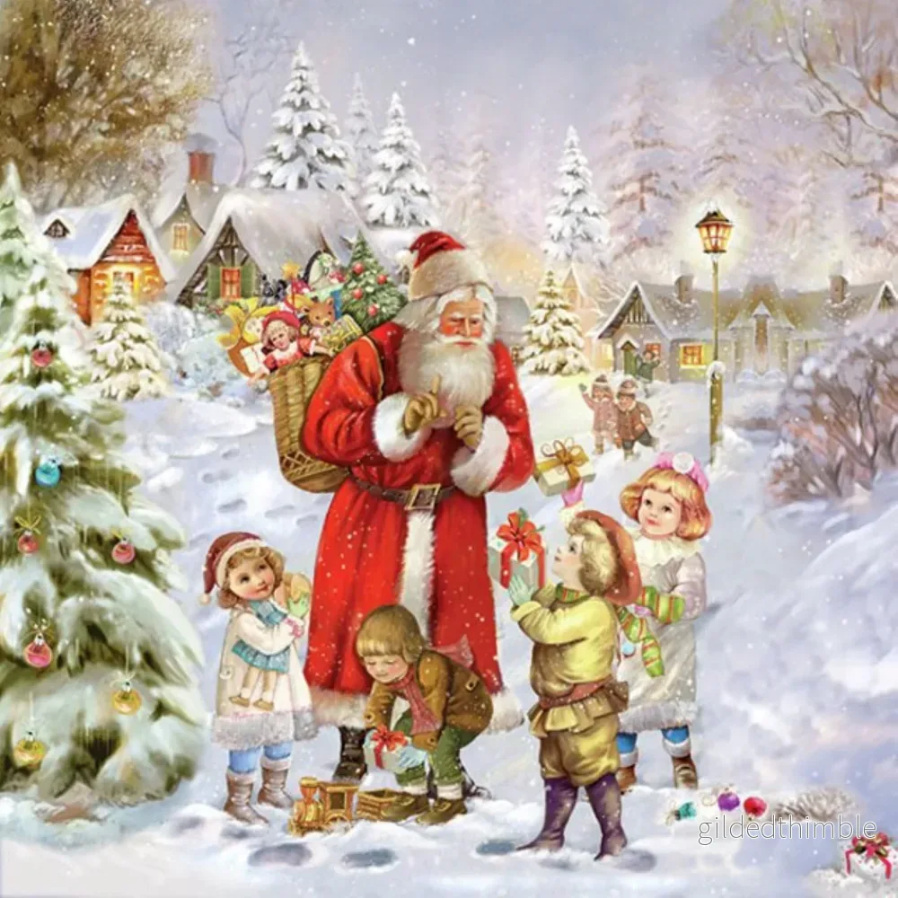 Servetter Santa Bringing Presents Servetter Santa Bringing Presents