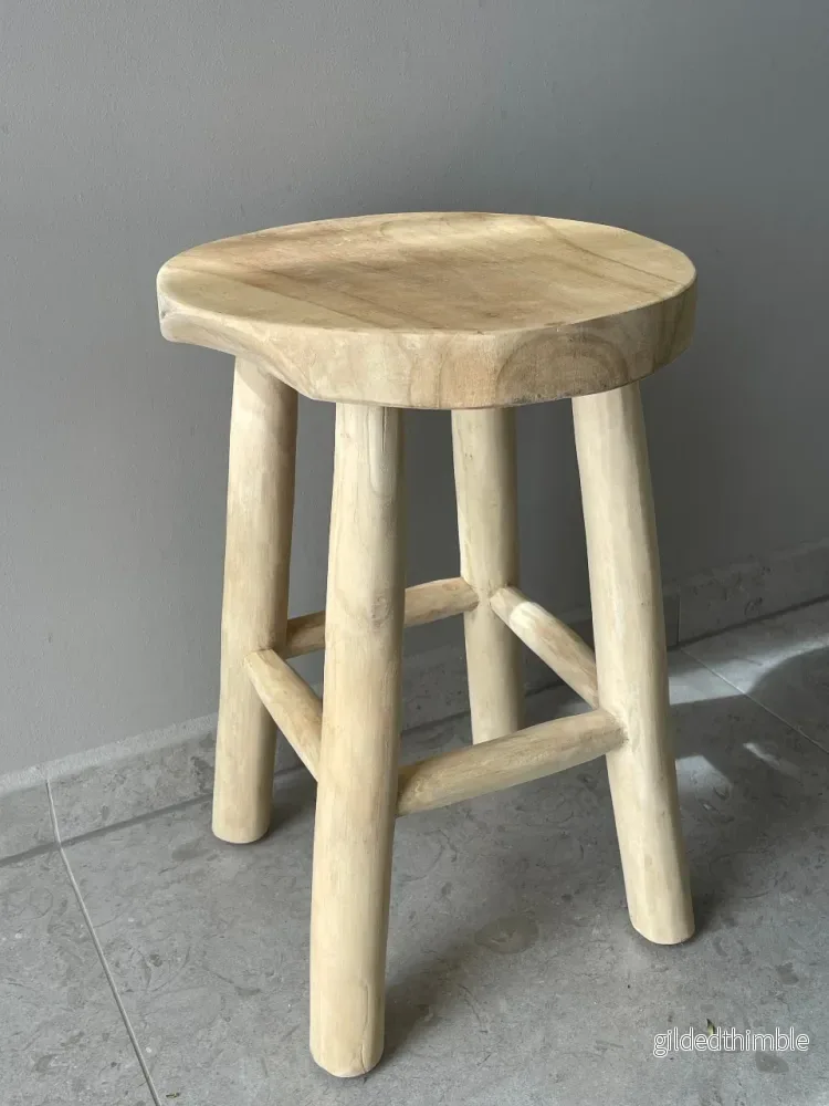 Träpall 'Nature' Teak - Bild 2
