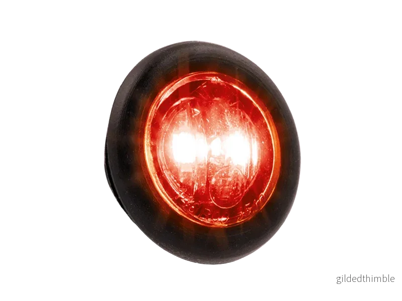Positionsljus, Optibeam Dark Phantom, 181RME ,Röd - Bild 2