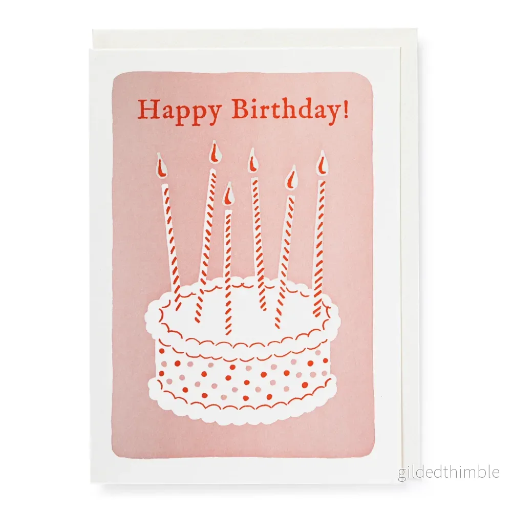 Gratulationskort – Arianas Birthday Cake Gratulationskort – Arianas Birthday Cake