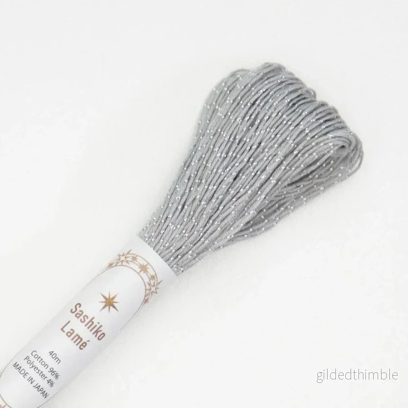 Sashiko Lamé färg 3