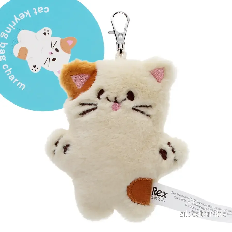 Cat Keyring Bag Charm Cat Keyring Bag Charm