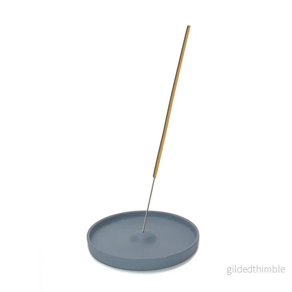 Rökelsefat, blå - Bild 2