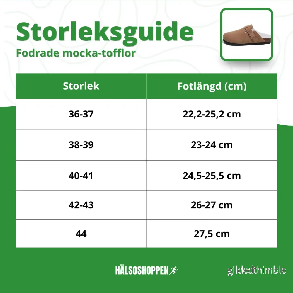 Fodrade mocka‐tofflor – varm & bekväm innetoffel - Bild 3