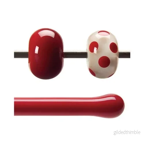 Bullseye Red Opaque 0124-0576