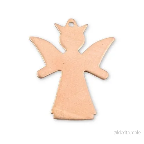 Kopparfigur, Ängel 30 x 24 mm Kopparfigur, Ängel 30 x 24 mm