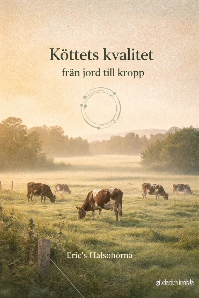 Köttets kvalitet – från jord till kropp Köttets kvalitet – från jord till kropp