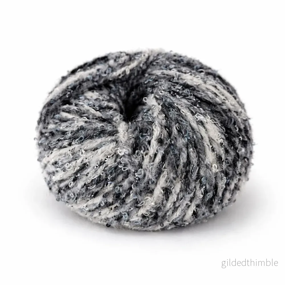 Bouclé garn Grazia - Merino och viskos 50g. - Bild 3