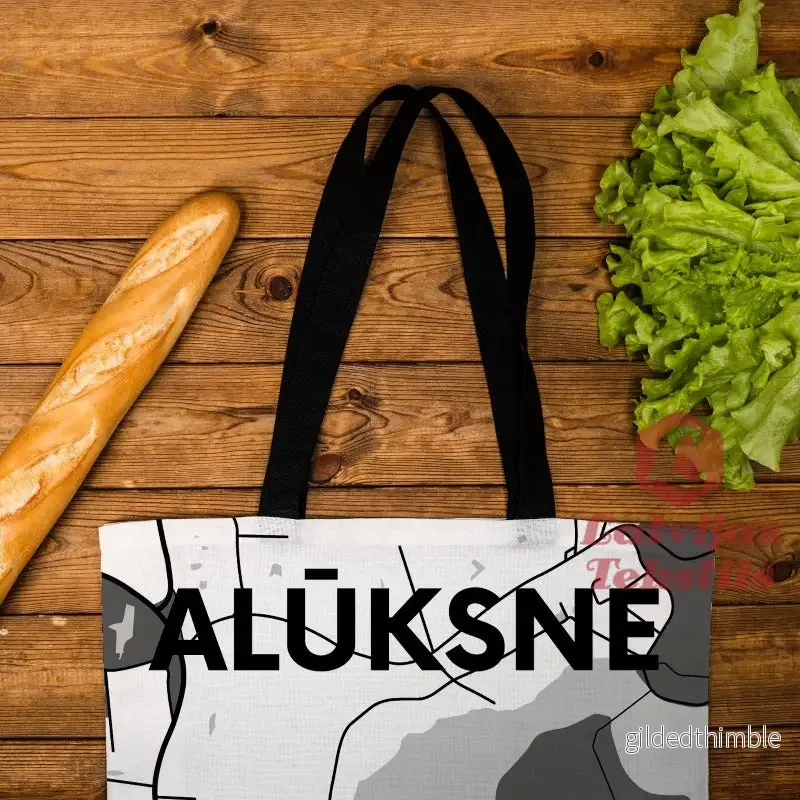 Lina vai kokvilnas auduma maisiņš "Alūksne" - Bild 2