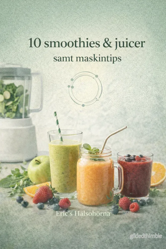 10 Smoothies & Juicer – enkla drycker för näring, energi och vardagsflöde 10 Smoothies & Juicer – enkla drycker för näring, energi och vardagsflöde