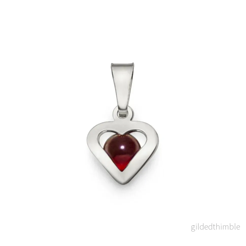 KAMPANJ Månads hjärtan Sterling silver KAMPANJ Månads hjärtan Sterling silver
