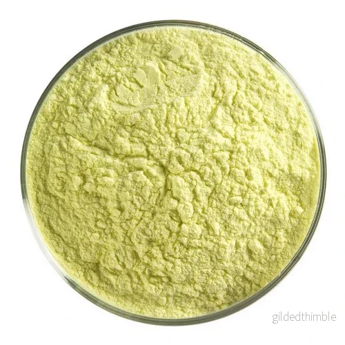 Be 0120-0008 Citrongult ogenomskinligt pulver