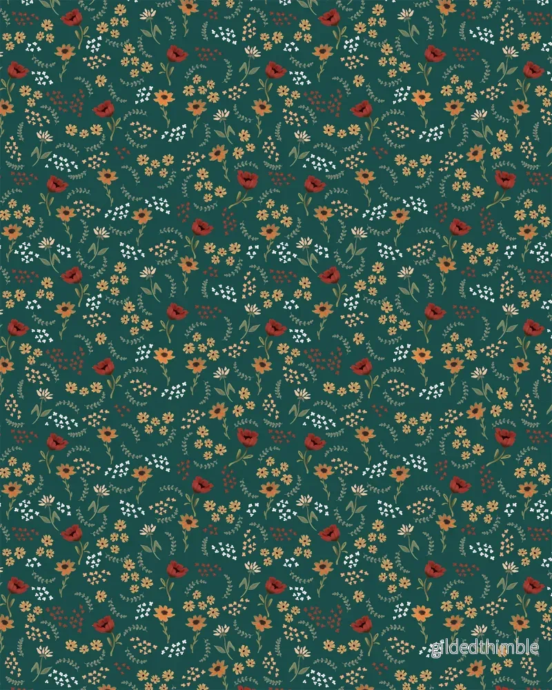 AKIGARDEN - TEAL PRINCESS