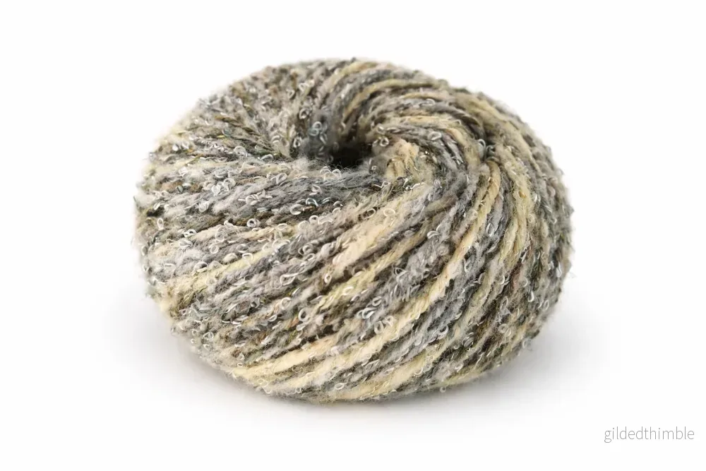 Bouclé garn Grazia - Merino och viskos 50g. - Bild 2