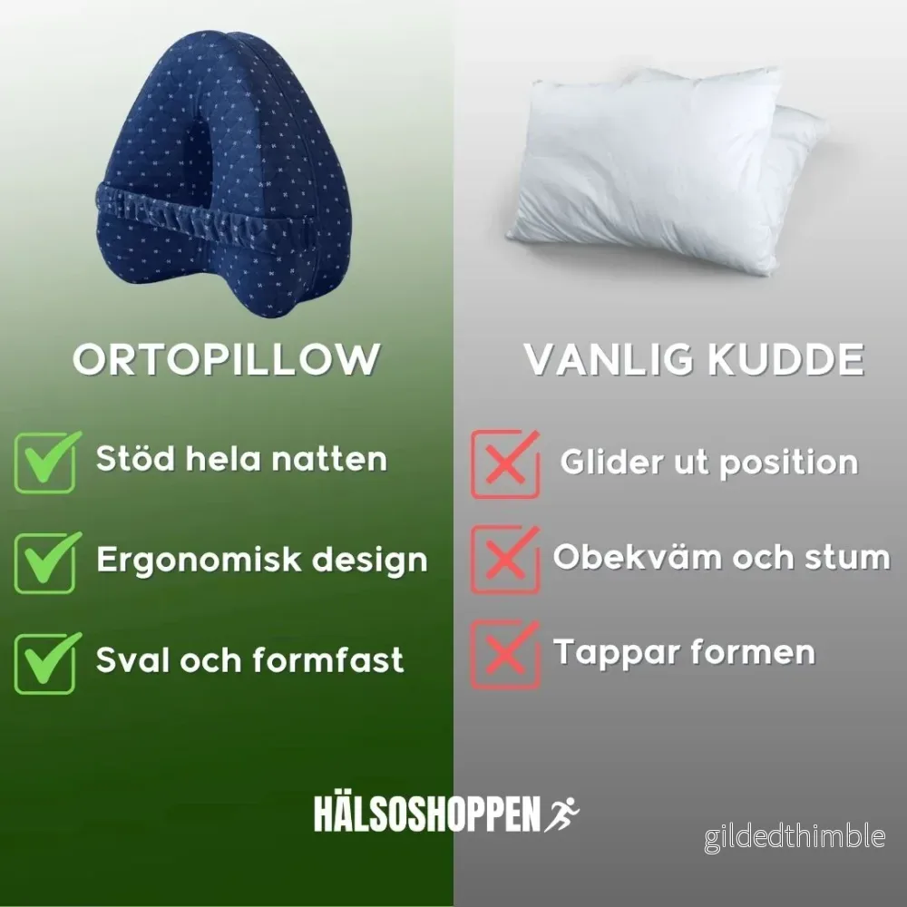 SoftKnee – Sovkudde med Memoryskum för Rygg och Höfter - Bild 3