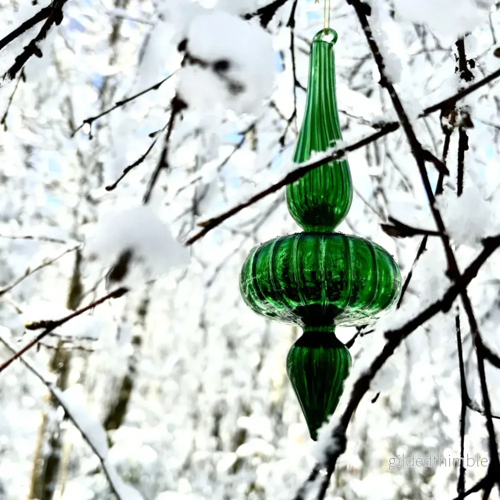 Spira Glas Grön Glansig - Bild 3