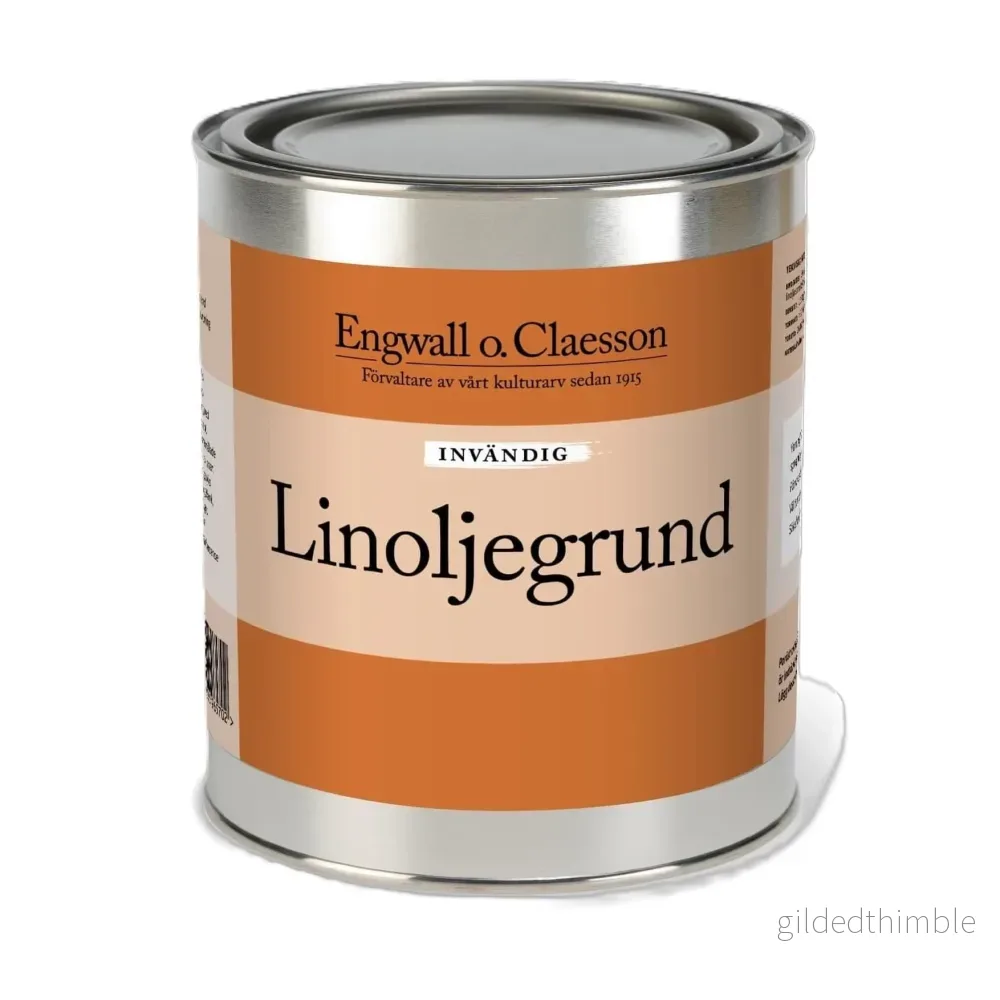 Invändig linoljegrund Invändig linoljegrund