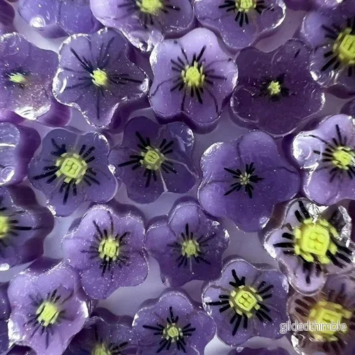 Murrine styvmorsblommor CoE90 Murrine styvmorsblommor CoE90
