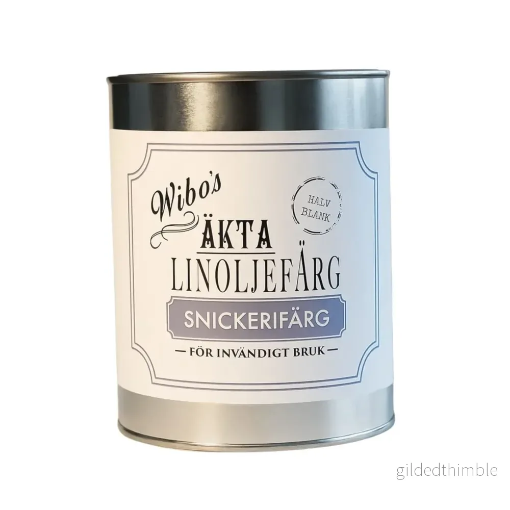 Snickerifärg halvblank valfri kulör
