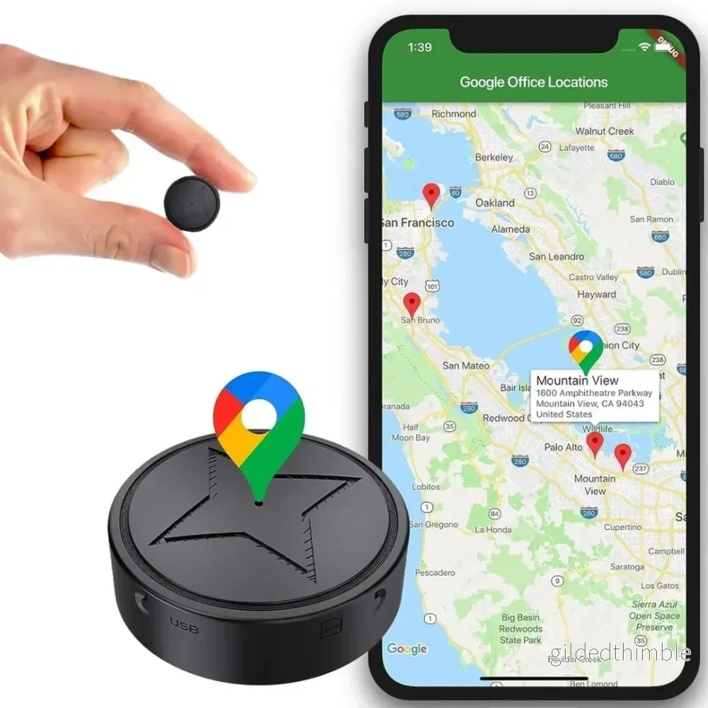 GPS Tracker, kraftfull magnetisk GPS-spårning