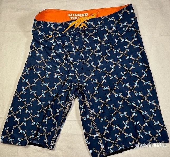 Board shorts from Tahiti