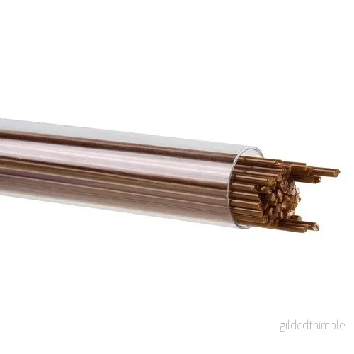 Bullseye Brown Opaque Stringer 0203-0272, 2mm Bullseye Brown Opaque Stringer 0203-0272, 2mm