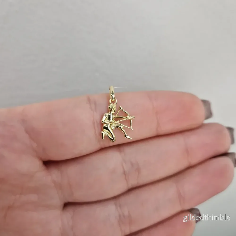Guldhänge Stjärntecken figur massivt 18k guld - Bild 2