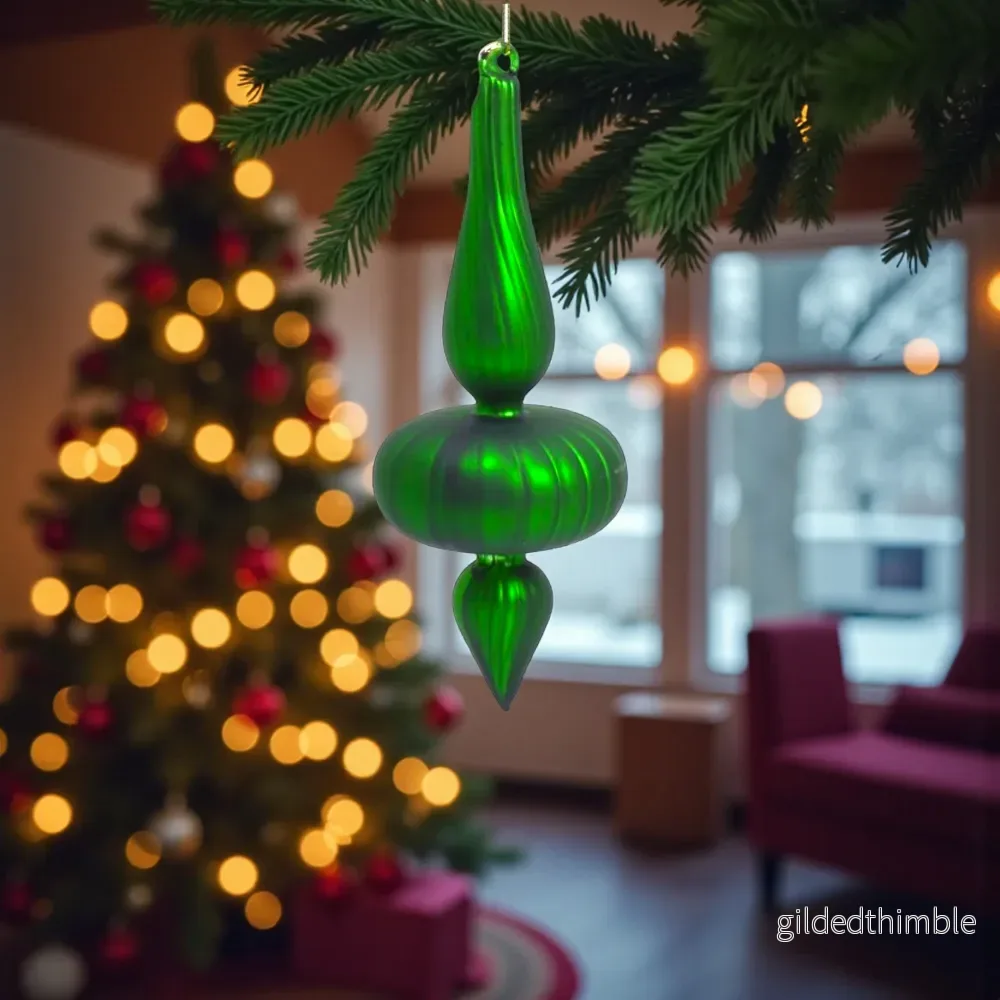 Spira Glas Grön Matt