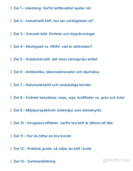 Köttets kvalitet – från jord till kropp - Bild 2