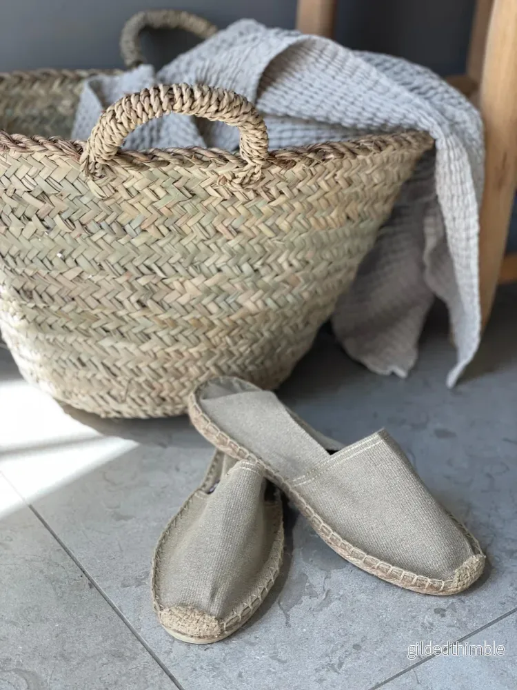 Espadrillos i canvas 'Basque' Taupe