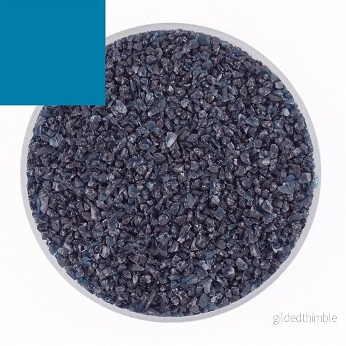 Float Fritt Blue-Green 0096 Grain 4 Transp. 250 g Float Fritt Blue-Green 0096 Grain 4 Transp. 250 g