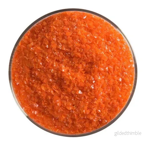 Bullseye 0125-0002 Orange Opak Frit Medium Bullseye 0125-0002 Orange Opak Frit Medium