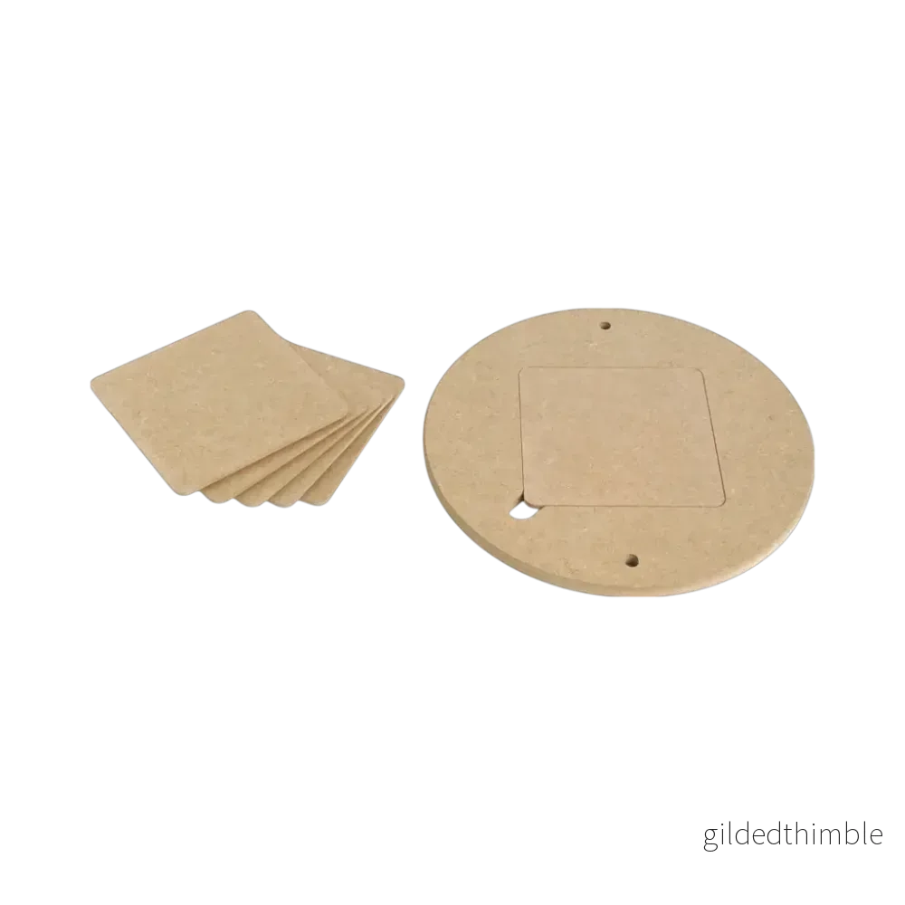 Batsystem med Premium MDF-insatsplattor 150 mm för drejskiva Batsystem med Premium MDF-insatsplattor 150 mm för drejskiva